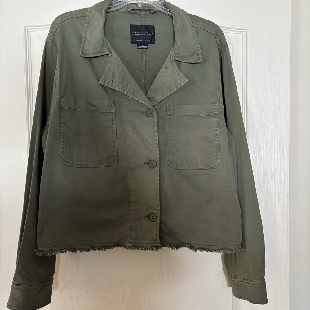Sanctuary Women's Olive Green Jacket
